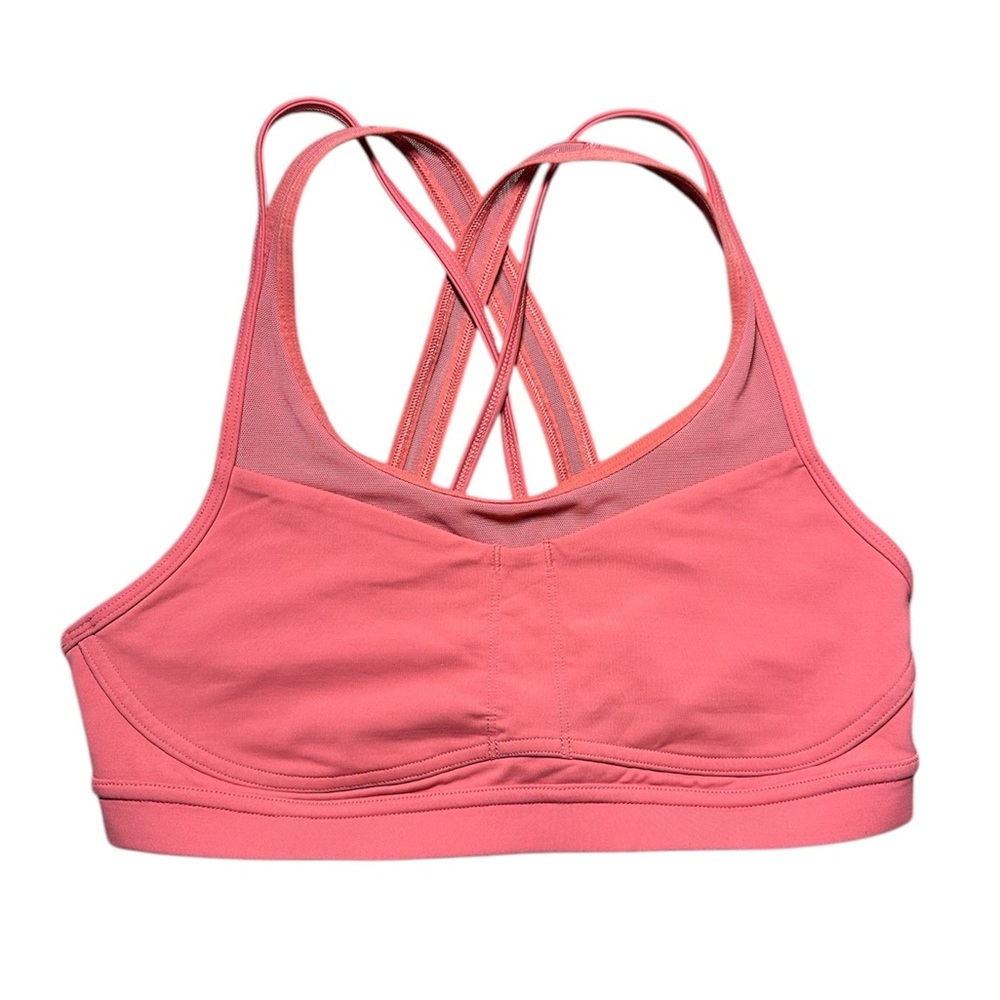 Lululemon Stash to Dash Bra Blush Coral